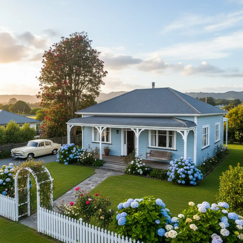 Renovated weatherboard home in Kawerau residential area