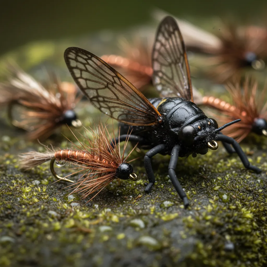 Essential trout flies for the Tarawera River