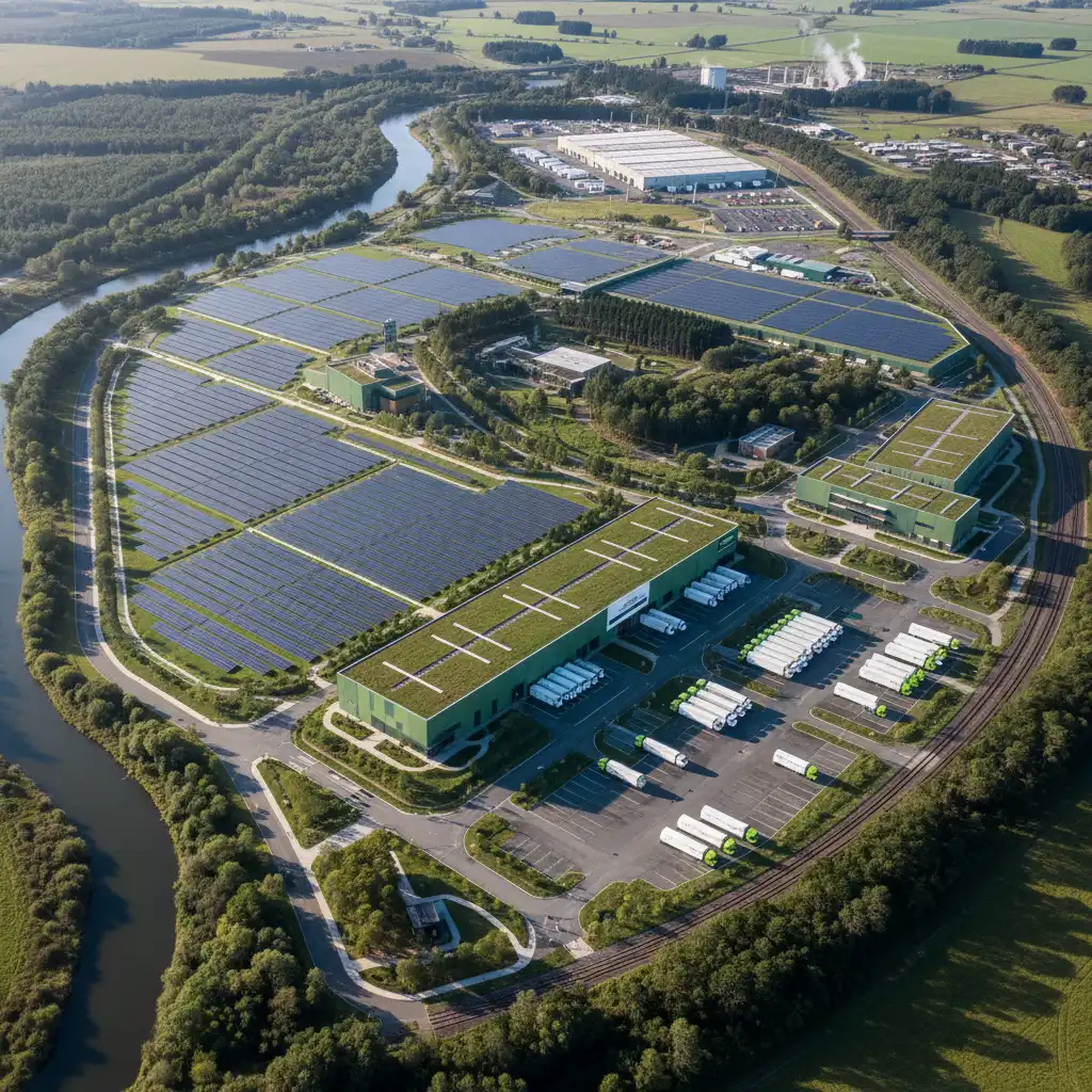 Putauaki Trust Industrial Park showing sustainable land development