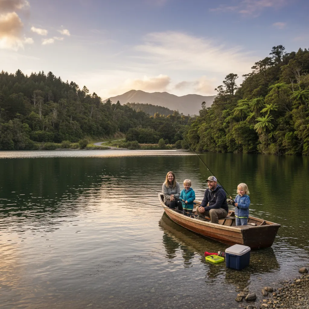 Lifestyle in the Bay of Plenty near Kawerau