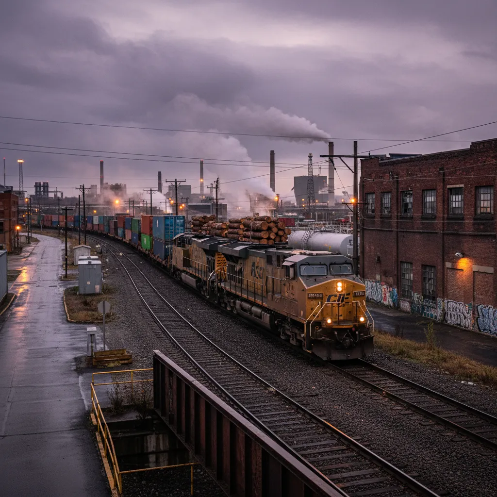 Rail logistics connecting Kawerau to Port of Tauranga