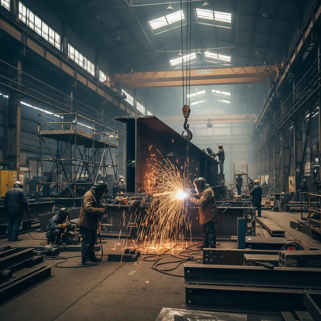 Heavy engineering and fabrication workshop in Kawerau