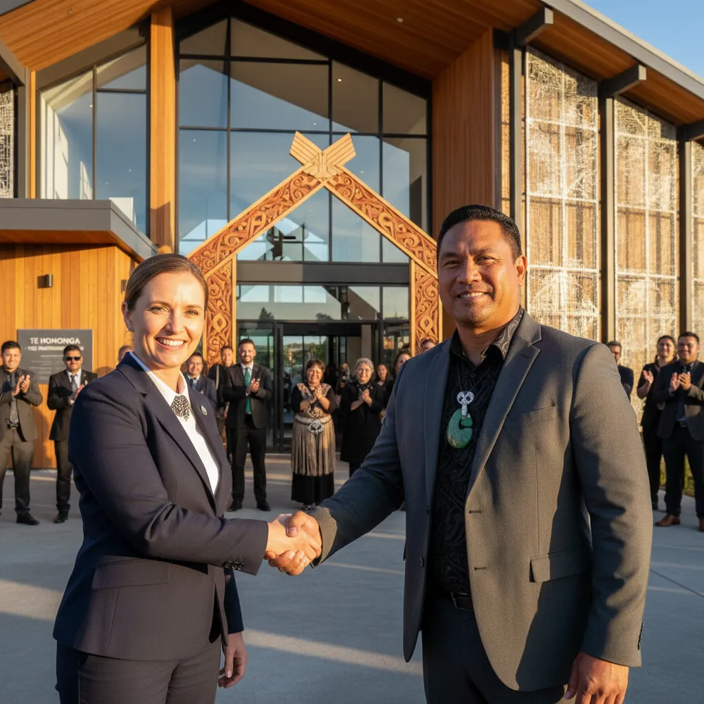 Partnership between Iwi and Business Leaders in Kawerau
