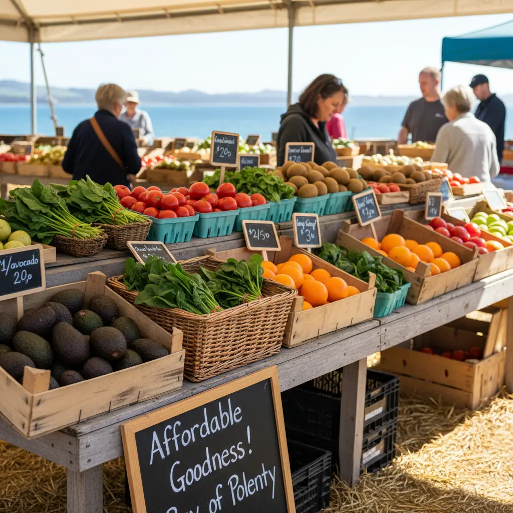 Fresh local produce reducing grocery costs in Kawerau