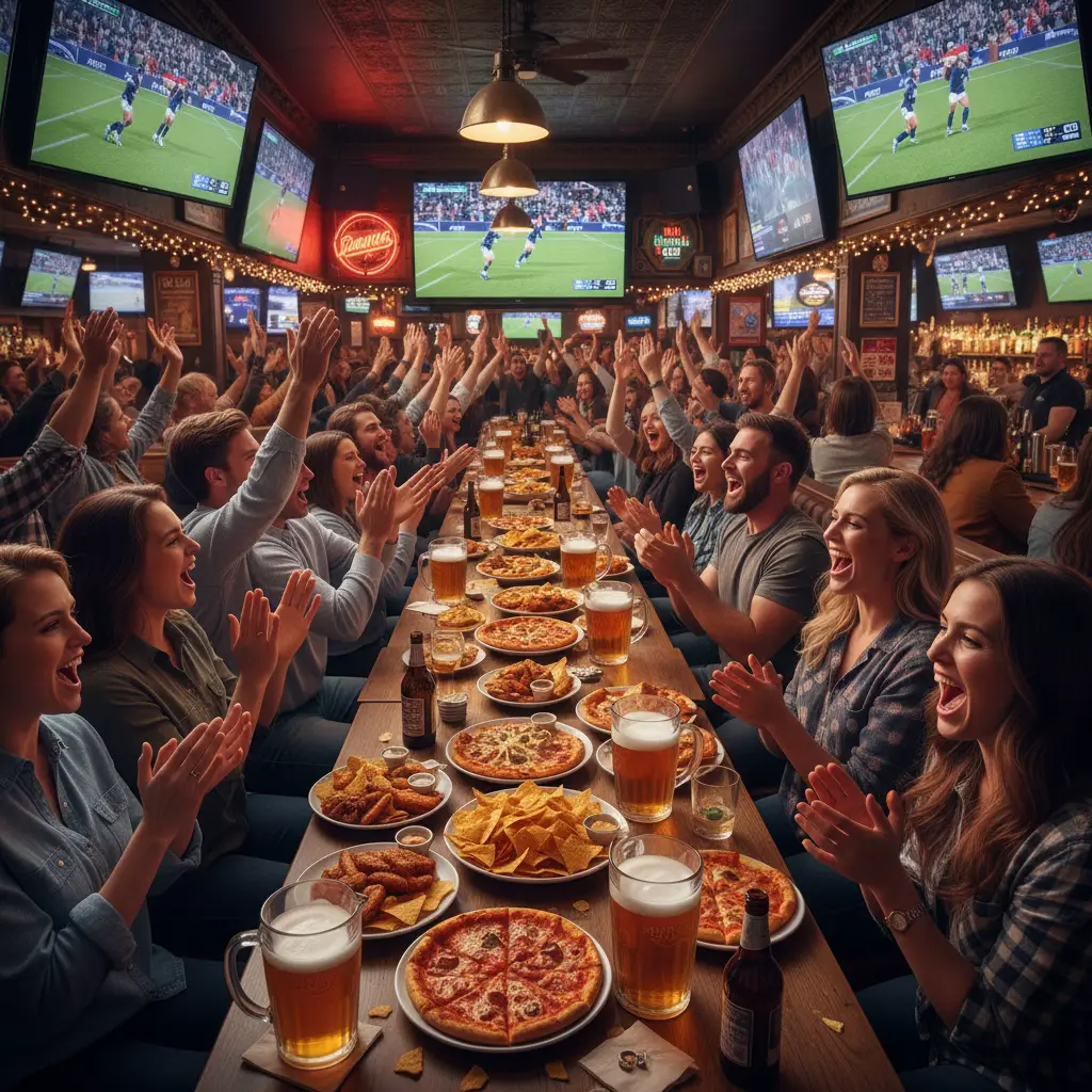 Live Sports Atmosphere at Cayman Sports Bar Kawerau