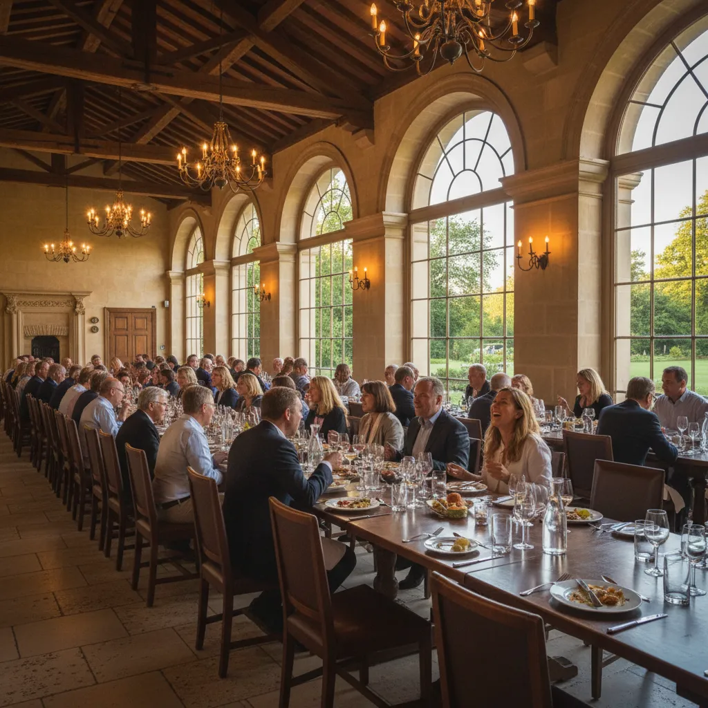 Interior atmosphere of Kawerau Cosmopolitan Club dining hall