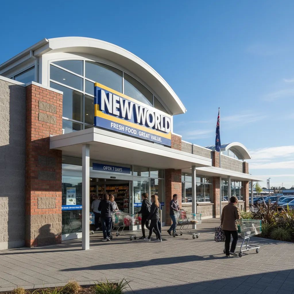 New World Kawerau exterior entrance