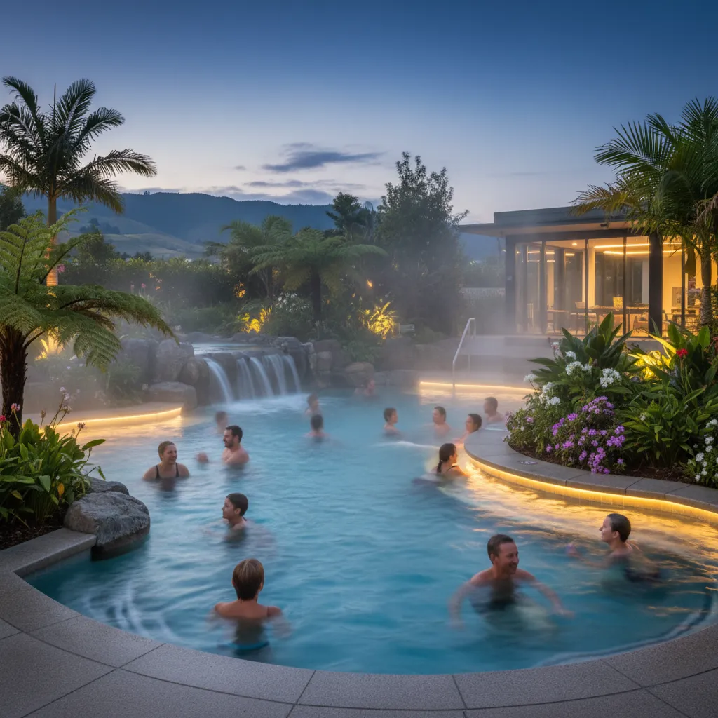 Maurie Kjar Aquatic Centre thermal pools