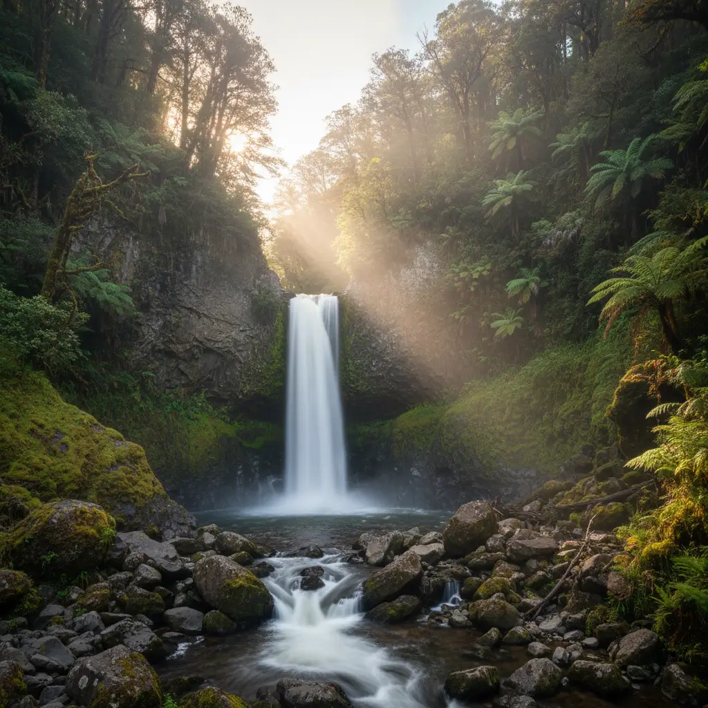 Tarawera Falls near Kawerau