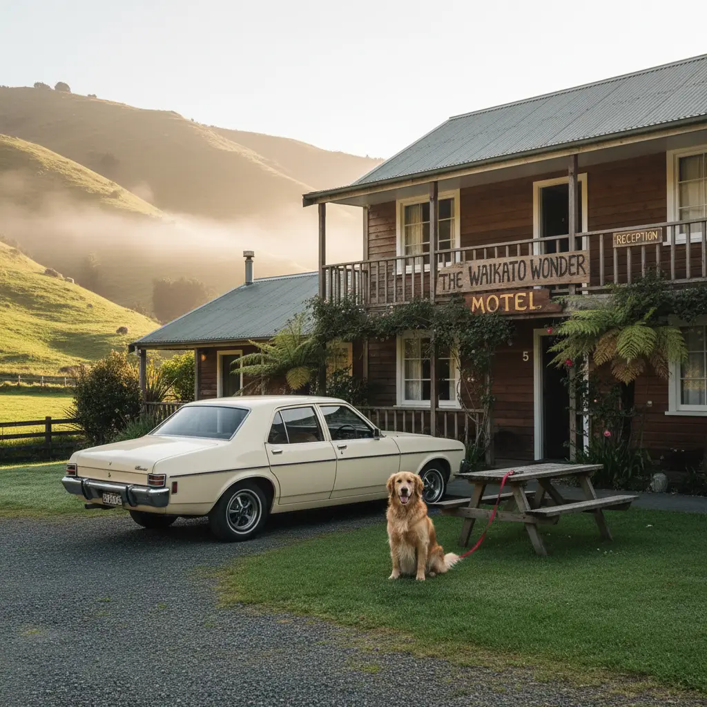 Pet friendly motel accommodation exterior in Kawerau