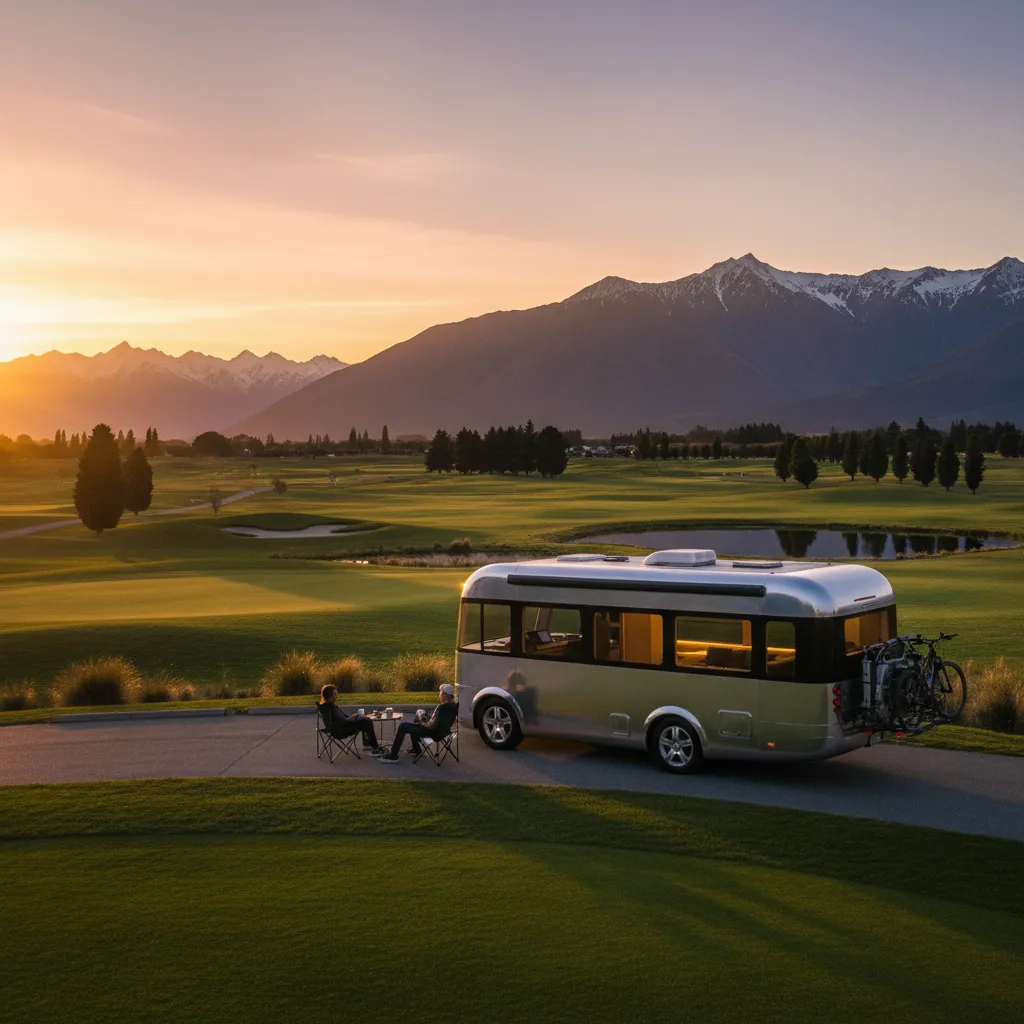 Motorhome camping near Kawerau Golf Course