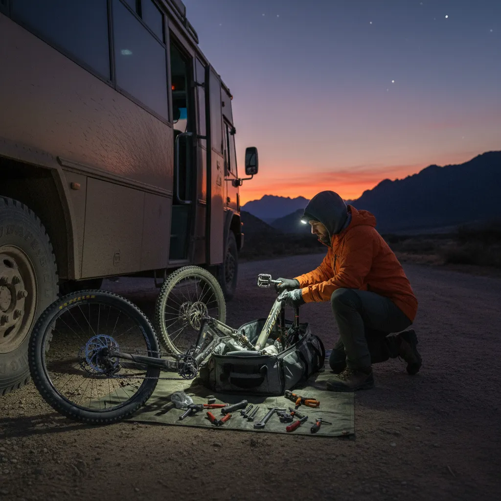 Packing a bicycle for InterCity bus travel