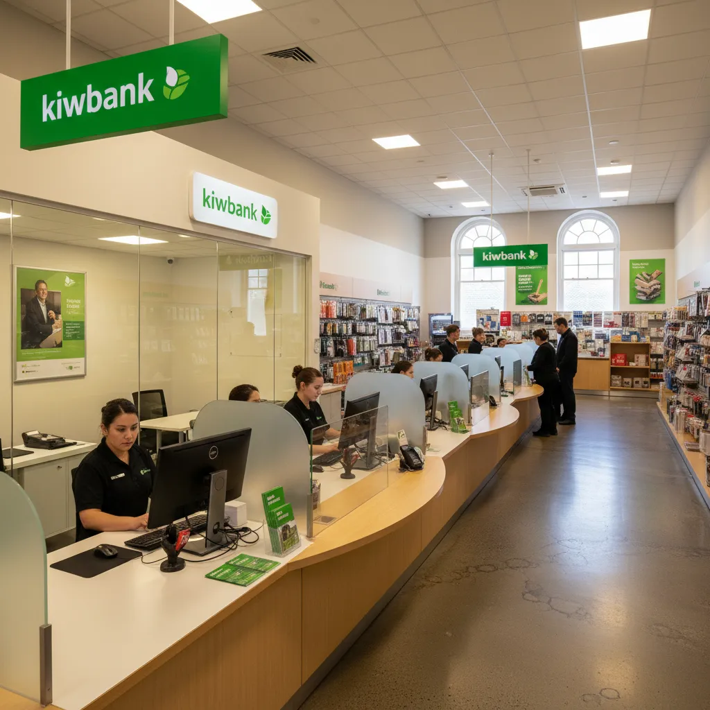 Kiwibank and PostShop services in Kawerau