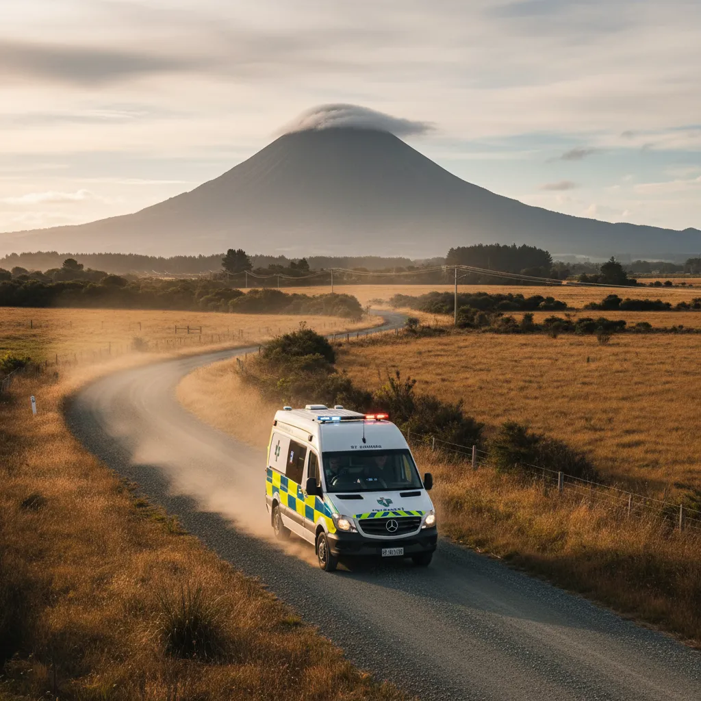St John Ambulance responding to emergency services kawerau