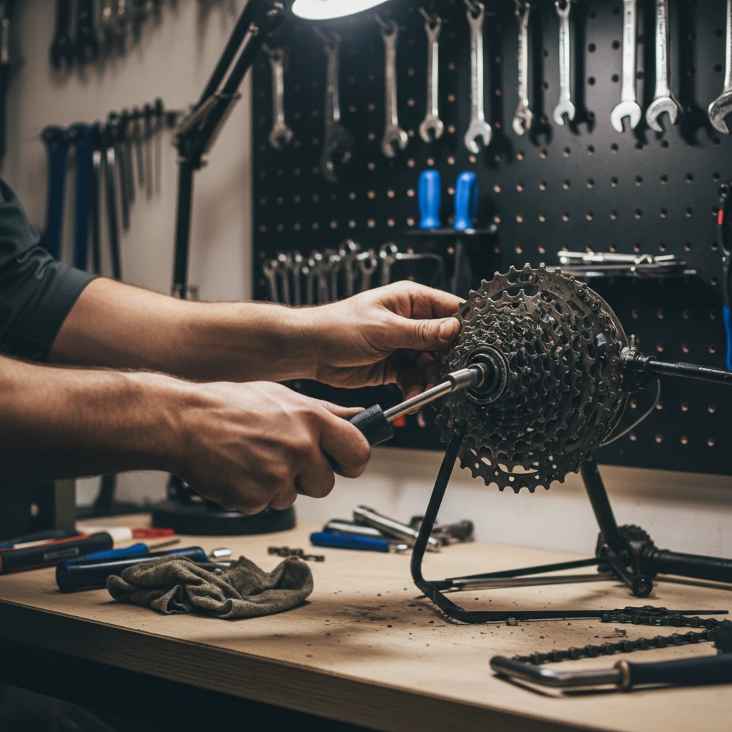 Bike maintenance and repair