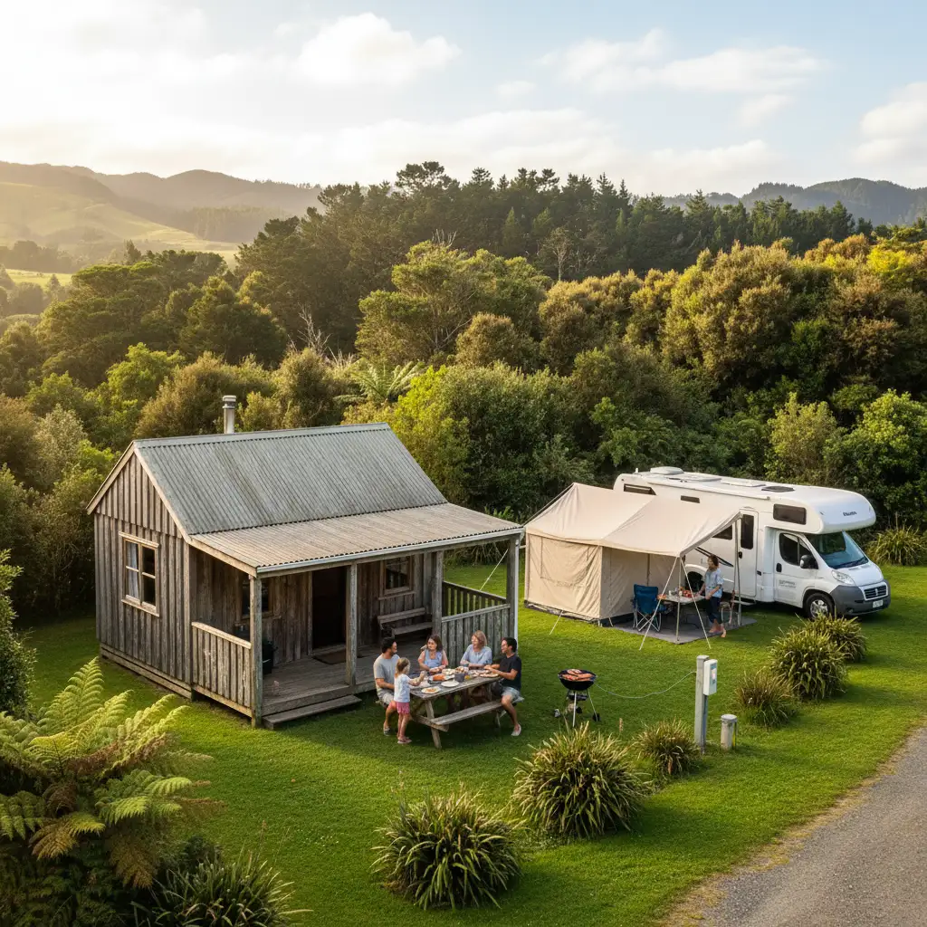 Kawerau Holiday Park facilities and cabins