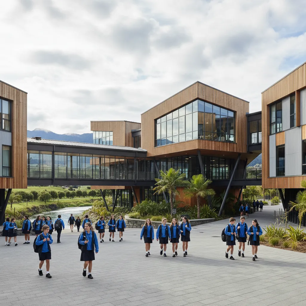 Tarawera High School modern campus