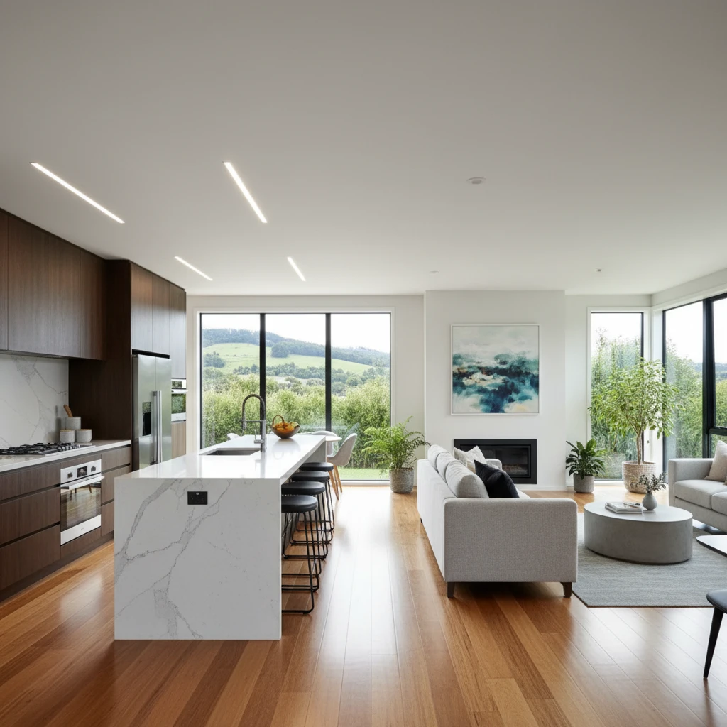 Modern interior renovation of a Kawerau property