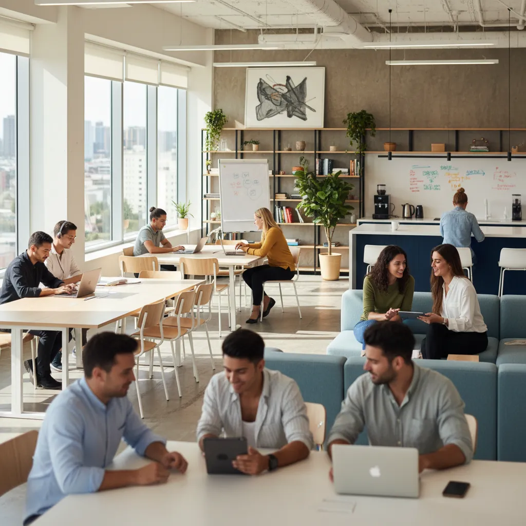 Coworking environment similar to The Lightning Hub in nearby Whakatane