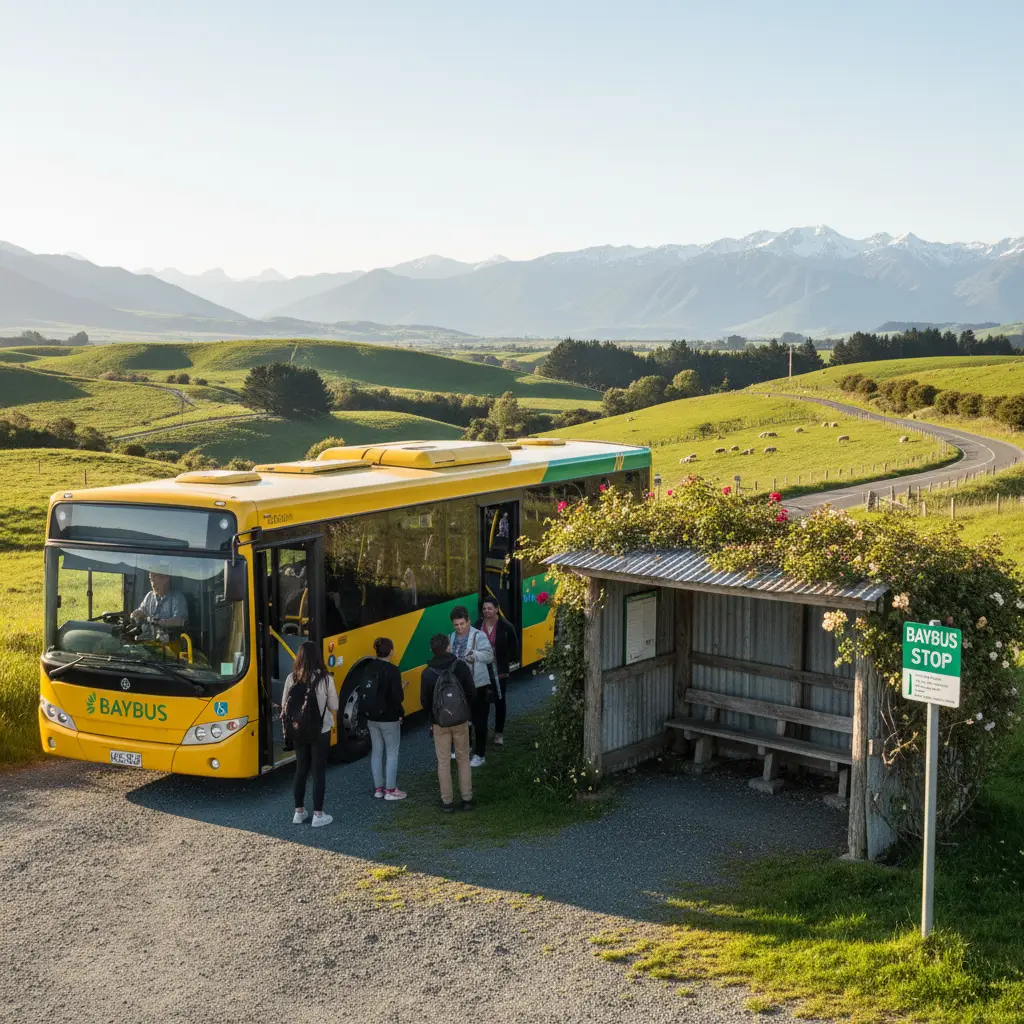 Baybus public transport service in the Bay of Plenty