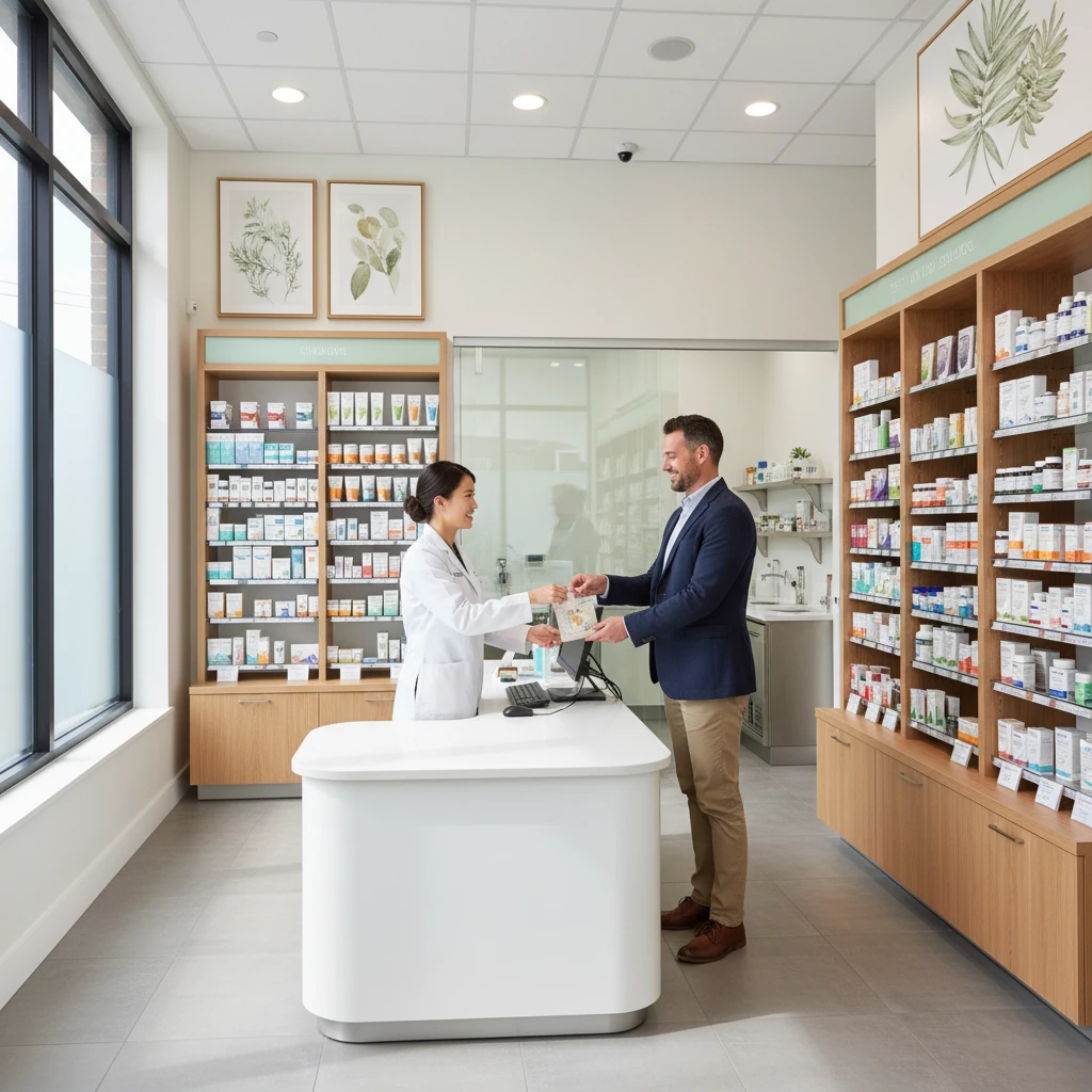 Local pharmacy and wellness center