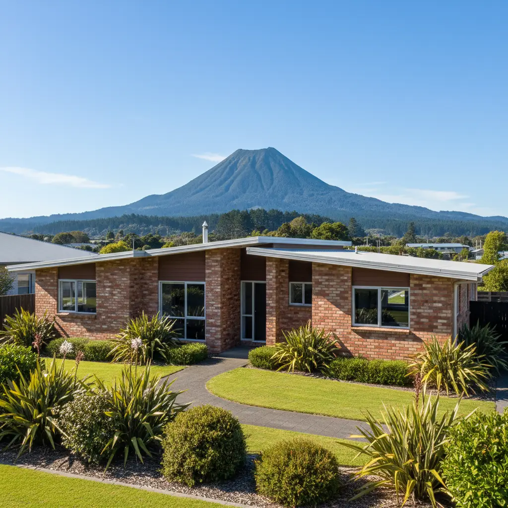 Affordable modern retirement home in Kawerau with mountain views