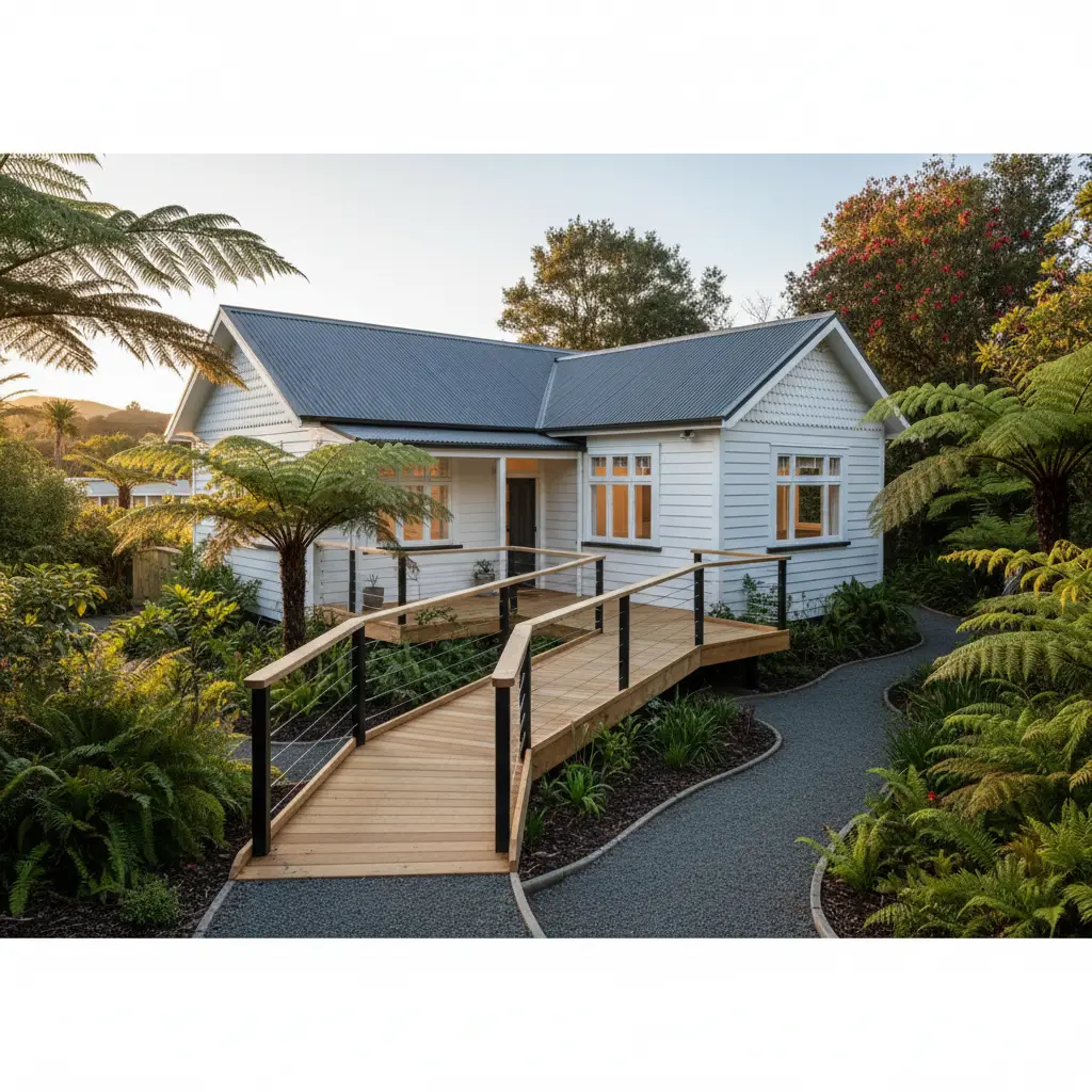 Renovated accessible retirement home in Kawerau