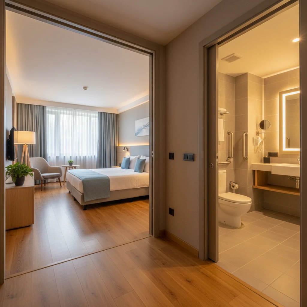 Accessible accommodation interior design