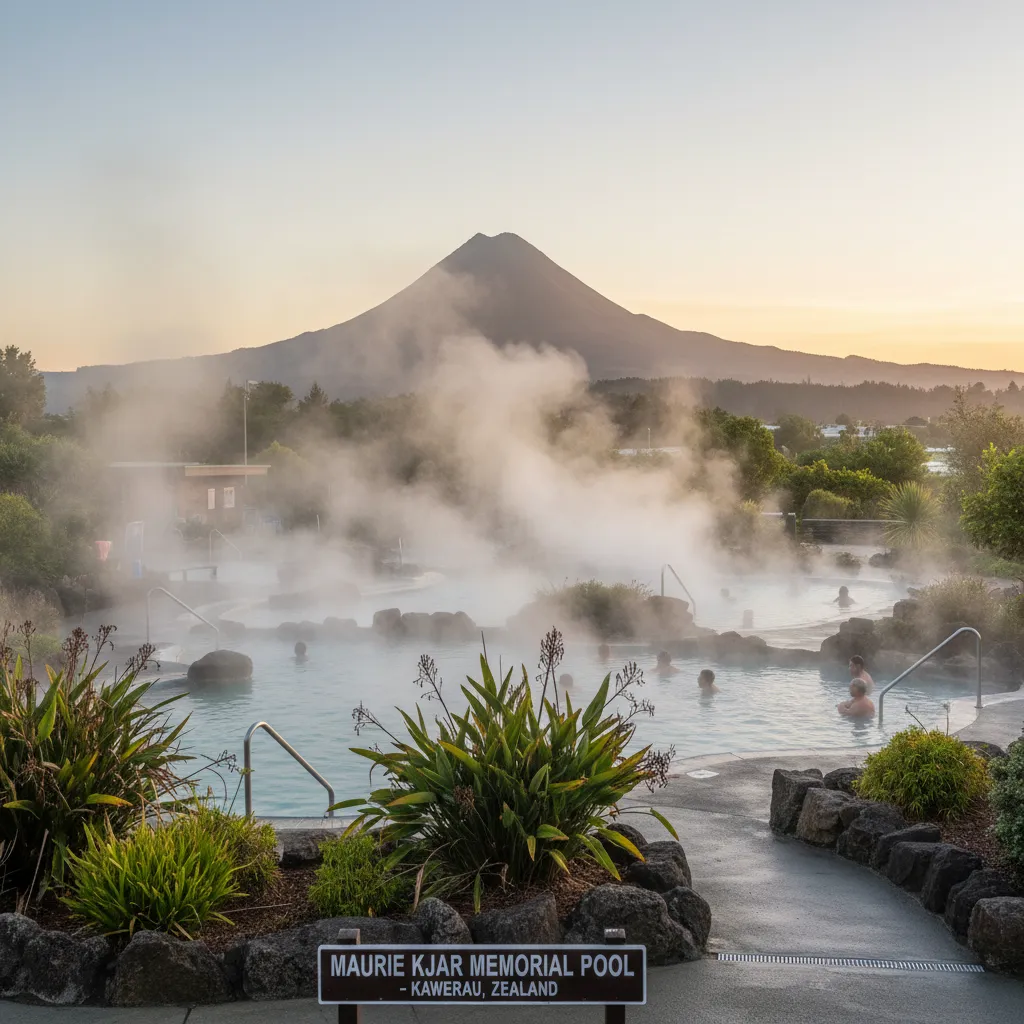 Maurie Kjar Memorial Pool thermal pools Kawerau seniors