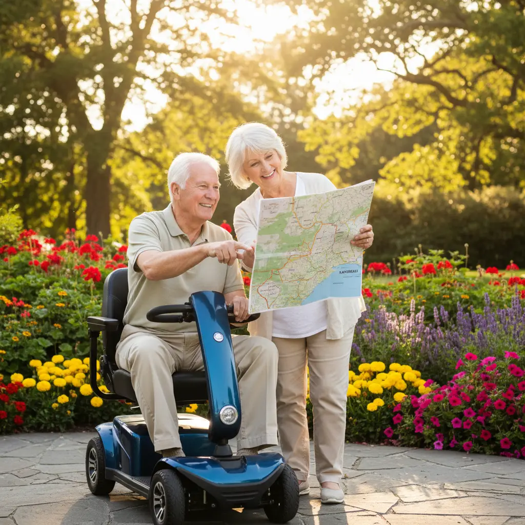 Planning a route through Kawerau using a local map
