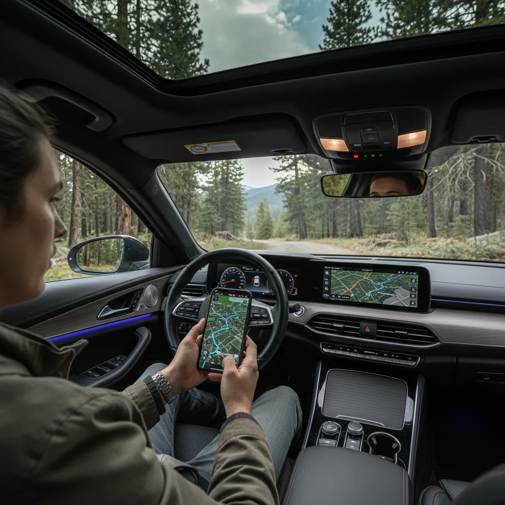 Using GPS navigation for driving to Kawerau map routes