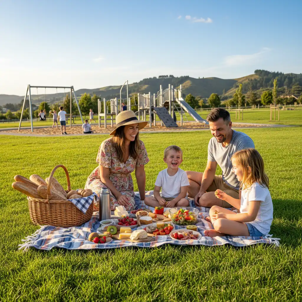 Picnic at Firmin Field Kawerau