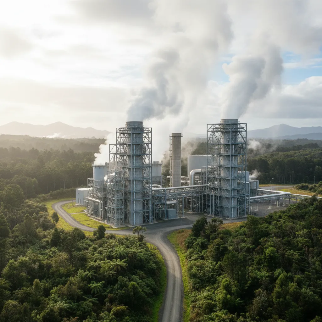 Geothermal energy infrastructure in Kawerau