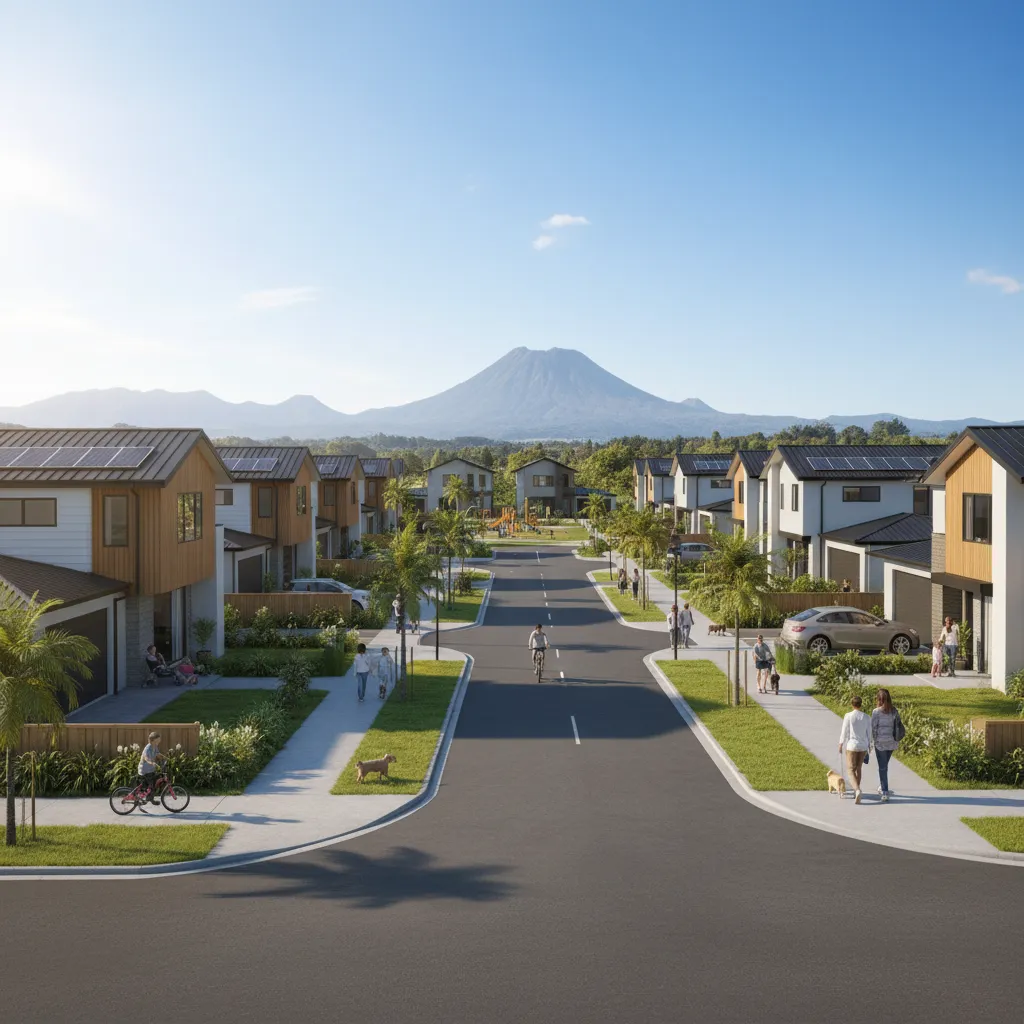 New residential housing development plans in Kawerau