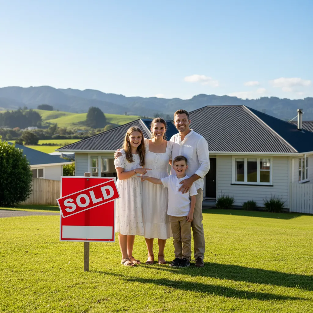 Family buying a home in Kawerau school zone