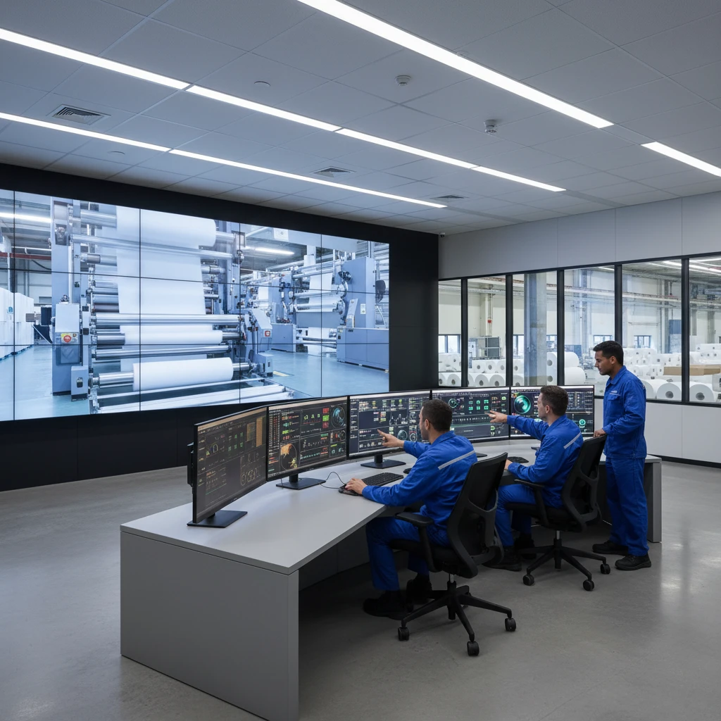 Modern control room operations at the Kawerau industrial site