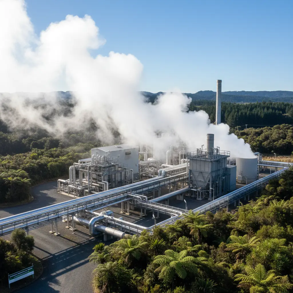 Geothermal energy infrastructure in Kawerau