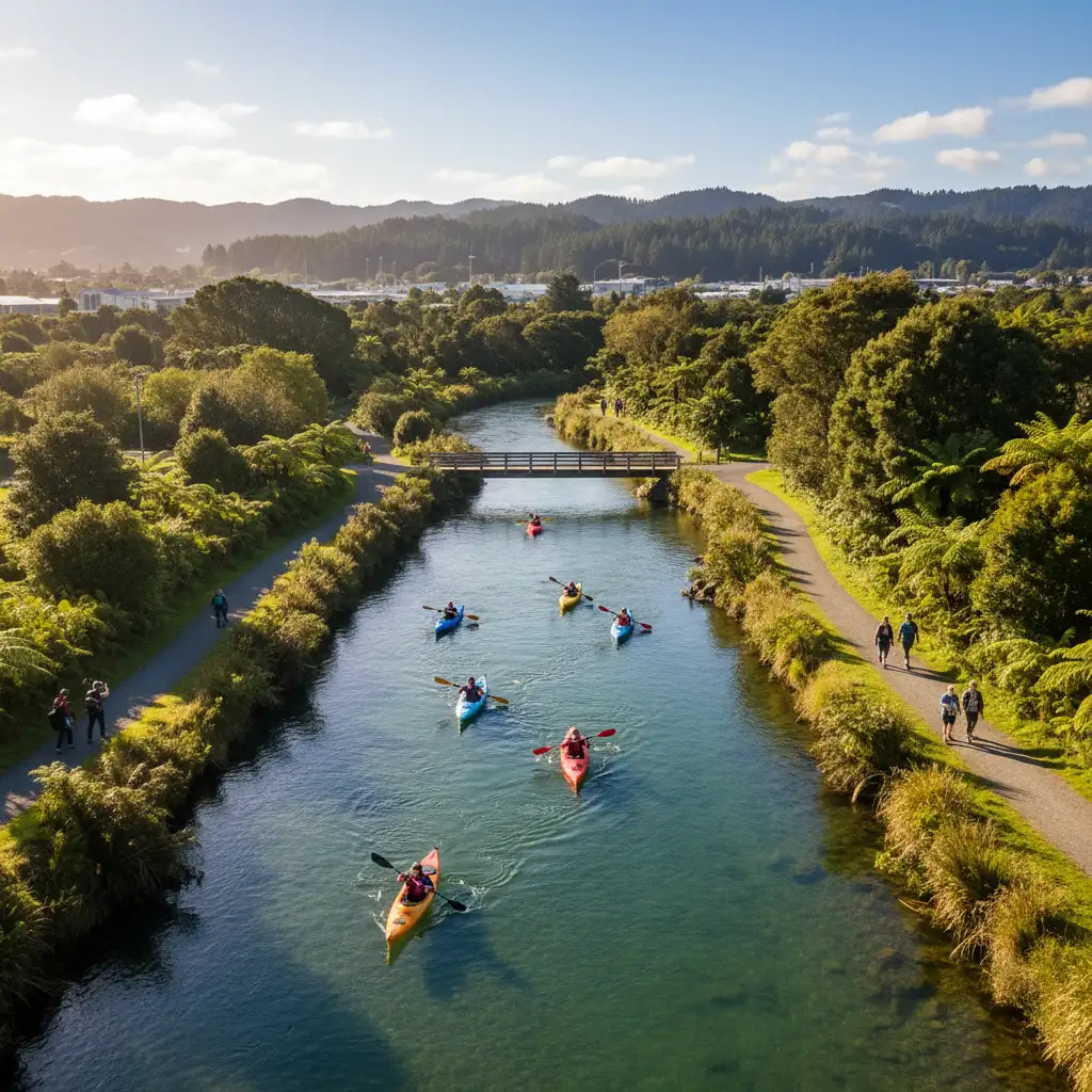 Tarawera River recreation and tourism infrastructure