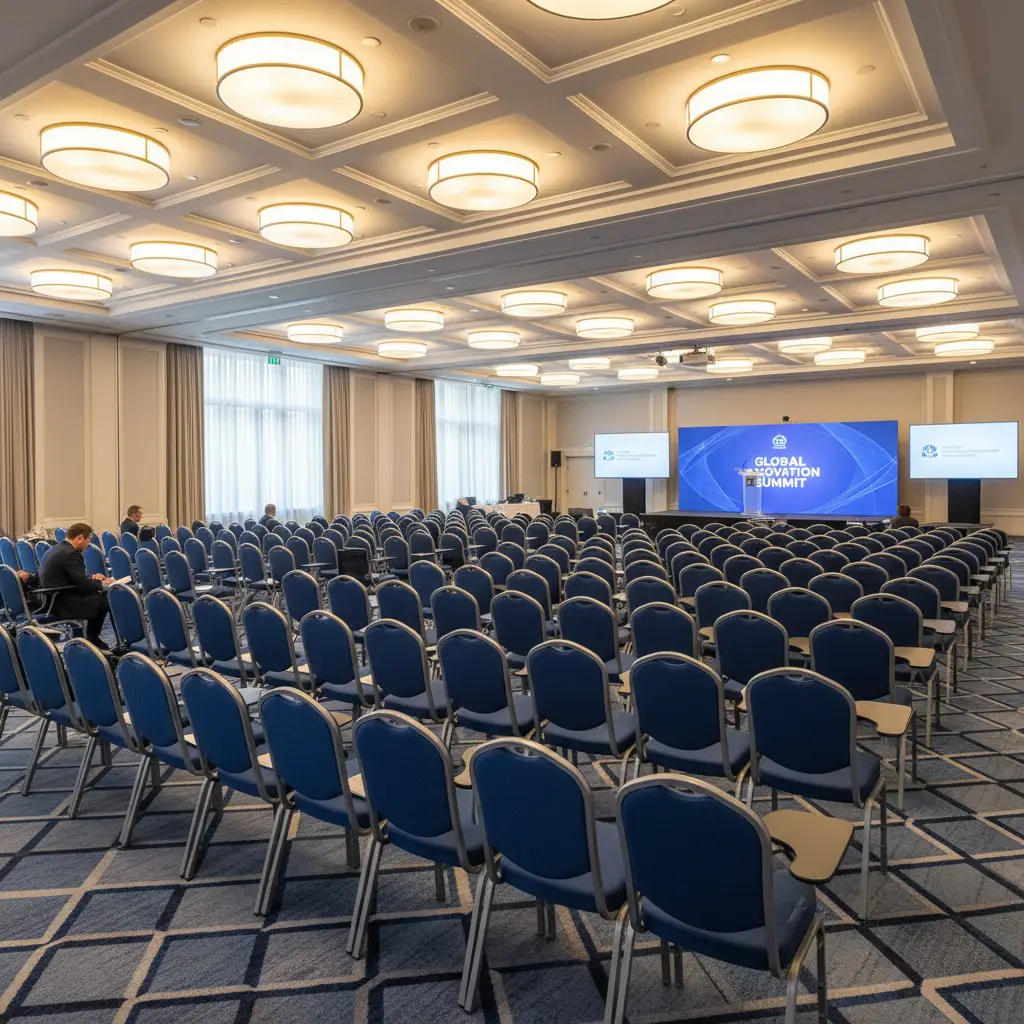 Interior conference setup at Monarch Room Kawerau