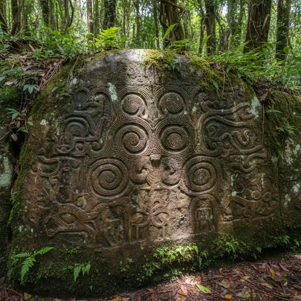 Māori rock art and heritage sites in Kawerau