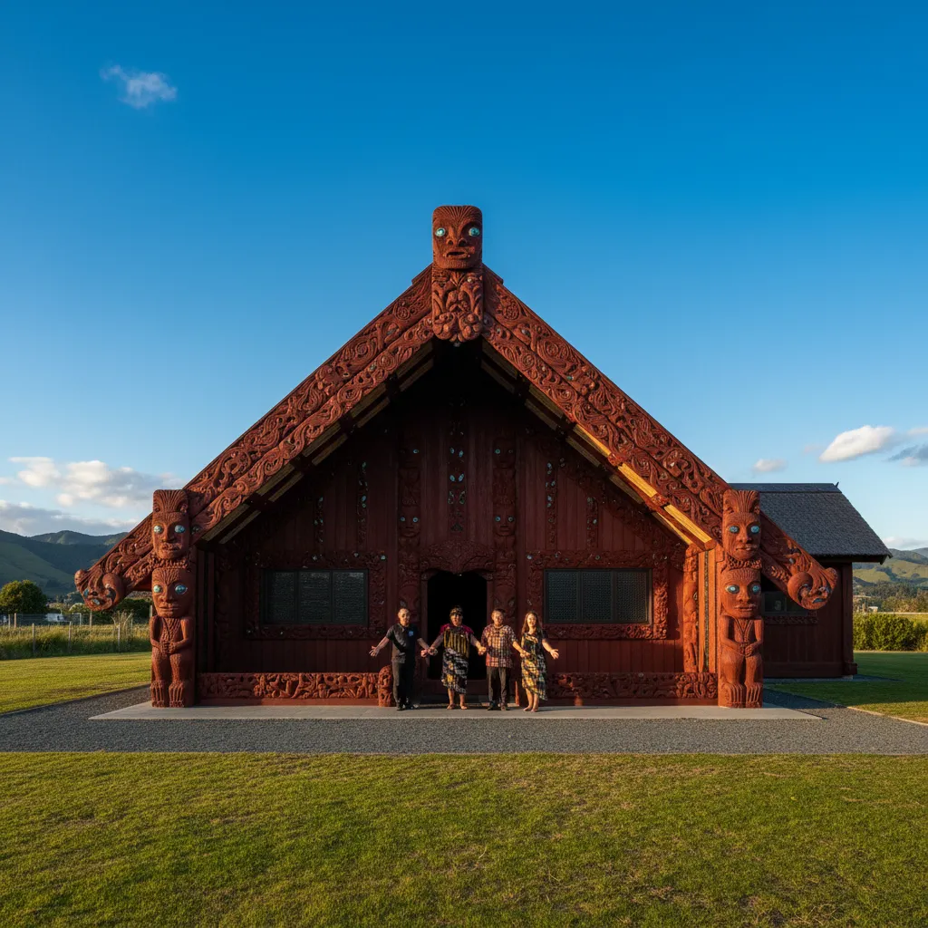 Rautahi Marae meeting house Kawerau