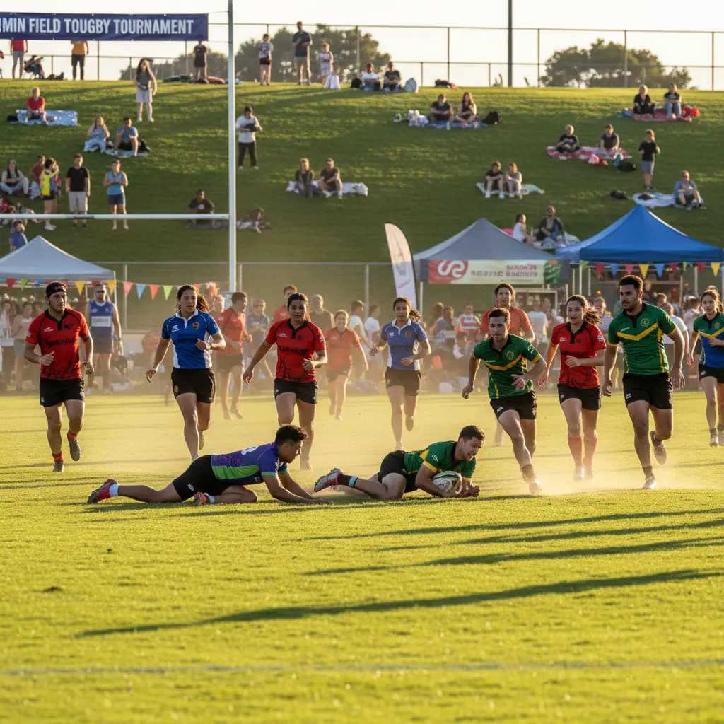 Summer touch rugby tournament at Firmin Field