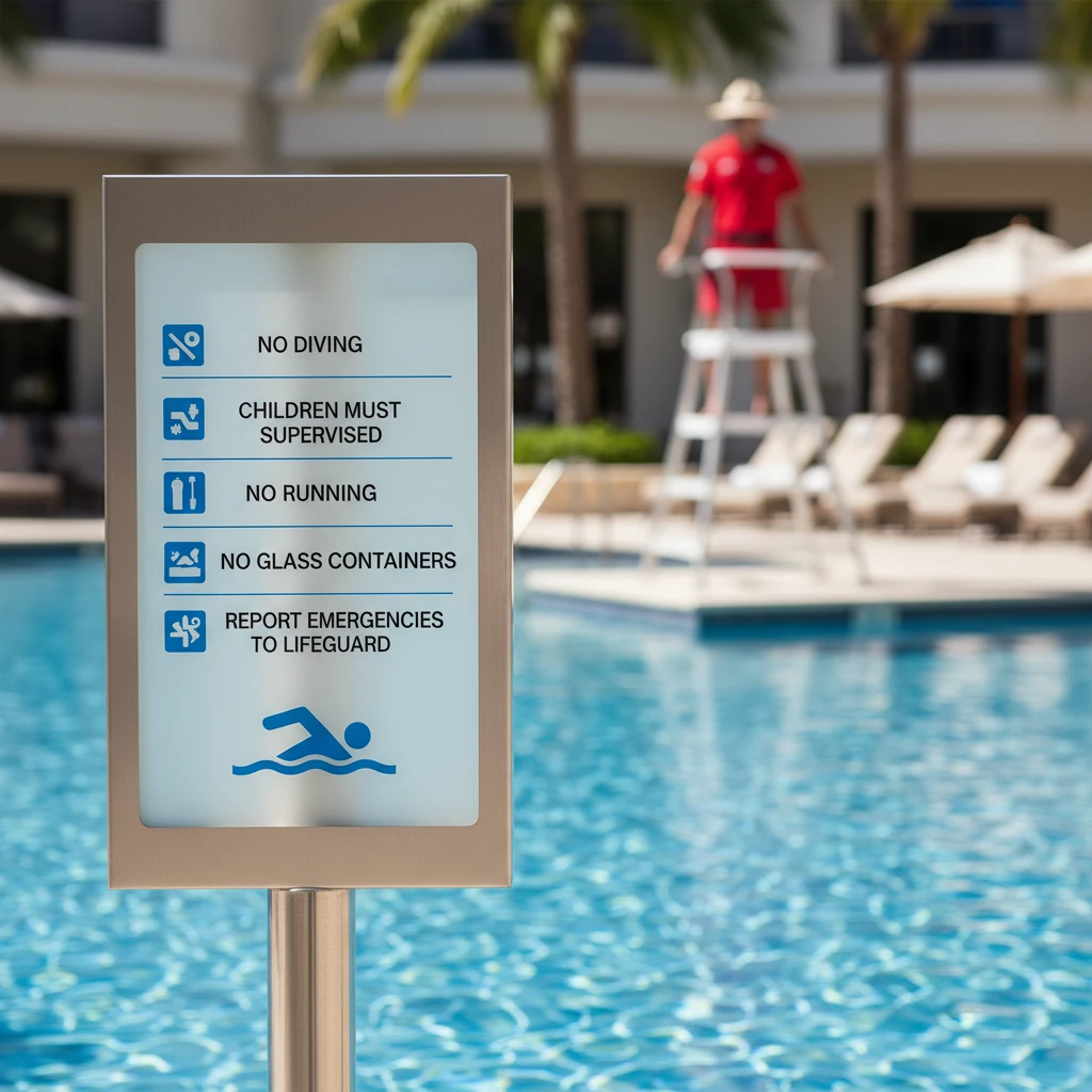 Safety rules and lifeguard supervision at Kawerau pool