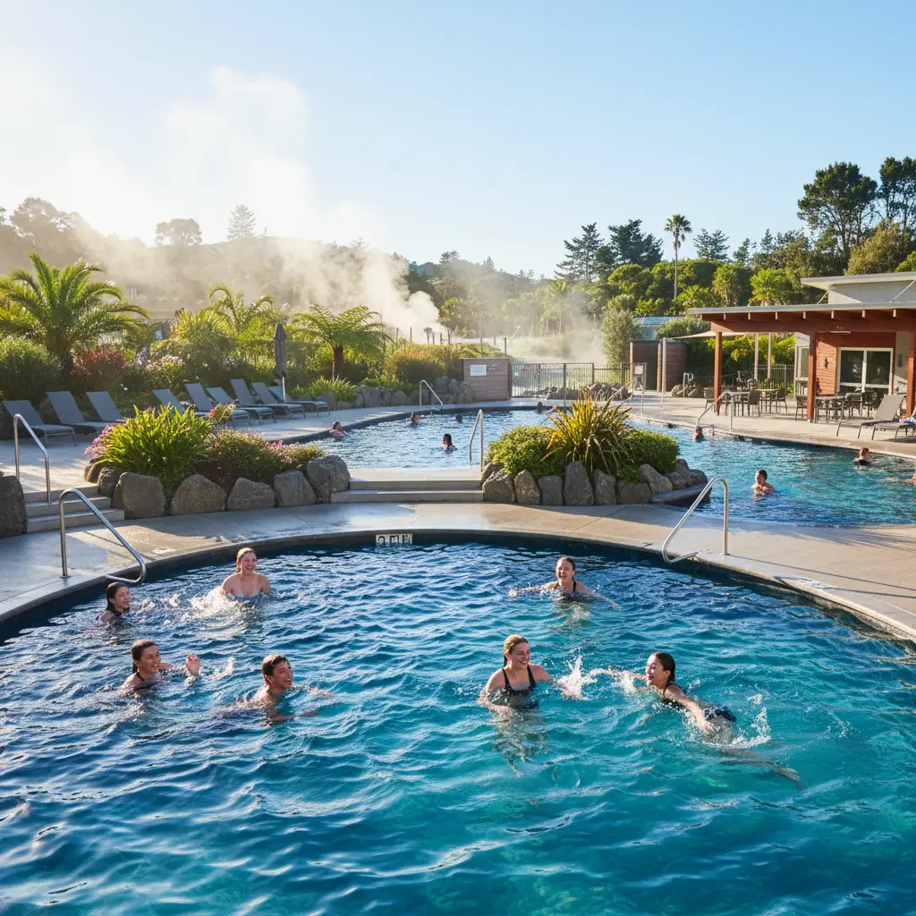 Maurie Kjar Memorial Swimming Pool Complex in Kawerau