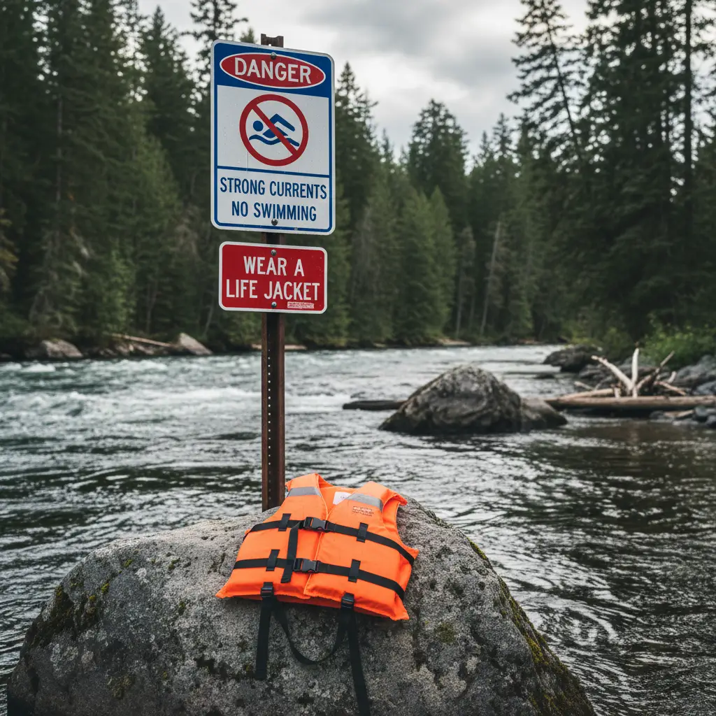 Water safety gear and signage